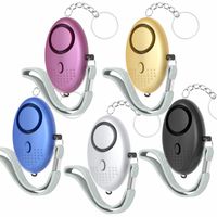 Personal Alarm, Cambond 140dB Safesound Personal Alarms for Women Keychain with LED Light, Super Loud Security Safe Whistle Siren Song Self Defense Emergency Safety Alarm for Elderly & Kids (5 Pack)
