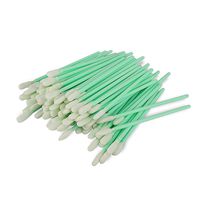 Cleanroom Swabs - SU-162VPCTS Cleaning Swabs Polyester Swab for Inkjet Printer, Printhead, Camera, Cleanroom, Optical Lens, Gun, Automotive Detailing, Optical Equipment Including 100 Pcs
