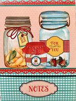 CrownJewlz Kitchen Collection Mini Pocket Notepad - Canning