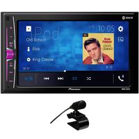 Pioneer MVH210EX 6.2" Double DIN in-Dash Multimedia A/V Receiver with Bluetooth