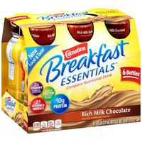 Carnation Breakfast Essentials Ready-to-Drink, Rich Milk Chocolate, 8 Ounce Bottle (Pack Of 6)