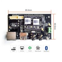 Up2Stream Pro WiFi and Bluetooth 5.0 HiFi Music Multiroom Streaming Audio Receiver Board with Home Stereo System for DIY Speaker-Arylic D5