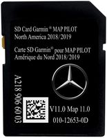 Latest 2019 Navigation SD Card 2019 2018 2017 Version A2189066003 for Mercedes B C CLA CLS GLA GLC SLC Chip Map with Anti Fog Car Rearview Mirror Film and Key Chain
