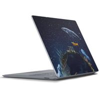 igsticker Skin for Surface Laptop3 / Laptop2 / Laptop Ultra Thin Premium Protective Full Body Stickers Skins Universal Tablet Decal Cover 011621 Earth　Inhale　Space