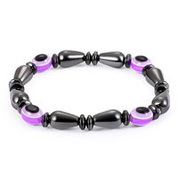 Cicitop Magnetic Bracelet Evil Eye Hematite Stone Therapy Health Care Bangle Unisex New Unique Fashion Bracelets