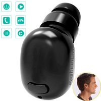 Bluetooth Headset Wireless Mini in Ear Headphone Stereo Earbud HD Sound New Update Earpiece Compatible with iOS iPhone Android Samsung LG Huawei Mobile Cell Phones