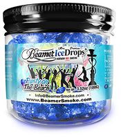 Party on The Beach 100G Ultra Premium Beamer Ice Drops Hookah Shisha Smoking Gel. Each Bowl Lasts 2-4 Hours! USA Made, Huge Clouds, Amazing Taste! Better Taste & Clouds Than Tobacco!