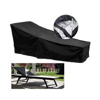 Fellie Cover 82-inch Patio Chaise Lounge Covers, Durable Outdoor Chaise Lounge Covers Water Resistant