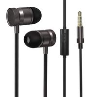 Headphones, Zdai in-Ear Earbuds Noise Isolation Headsets Heavy Bass Earphones with Microphone Compatible with iPhone Samsung iPad and Most Android Phones - Black