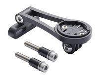 wileosix Bike Stem Mount,Out Front Bicycle Computer Combo Mount for Garmin Edge Gopro 130 200 500 510 520 800 810 820 1000 1030 Touring,4color-Gray