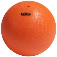 GSE Games & Sports Expert 10-inch Classic Inflatable Playground Balls (5 Colors Available) (Single - Orange)