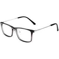 VEGOOS Blue Light Blocking Glasses Square Nerd Eyeglasses Frame Anti Blue Ray Eyestrain Computer Gaming Glasses Gray