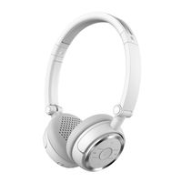 Edifier W675BT Wireless Headphones - Bluetooth v4.1 On-Ear Earphones, Foldable with NFC Quick Connect - White