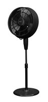 NewAir AF-520B Oscillating Outdoor Misting Fan, 18-Inch, Black (Renewed)