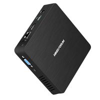 4GB/64GB Mini PC, Upgraded Intel x5-Z8350 Processor Fanless Mini Computer with HDMI/VGA Port, 4K HD Graphics, 2.4G+5.8G WiFi, BT 4.2, Gigabit Ethernet, Windows 10 64-bit, Auto Power On