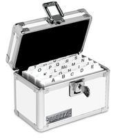 Vaultz Locking Index Card File, 3 x 5 Inches, White (VZ00174)
