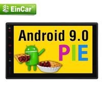 Android 9.0 Pie Double Din Car Stereo,Car Radio Audio,EINCAR 7 Inch Full Touch Screen,Quad-Core, 2GB RAM 32 ROM,Support GPS/Bluetooth/WiFi/3G/4G/USB/SD/Mirror Link/AUX-IN/1080P