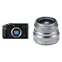 Fujifilm X-Pro2 Body Professional Mirrorless Camera (Black)  w/ XF35mmF2 Lens Silver