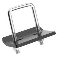 Spurtar Hitch Tightener for 1.25" and 2" Hitches, Anti-Rattle Stabilizer Hitch Extender Wobble Stop & Quiet Lock Down U-Bolt Heavy Duty Anti-Rust 304 Stainless Steel Quick Easy Installation - Black