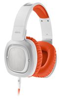 JBL J88i Premium Over-Ear Headphones with JBL Drivers, Rotatable Ear-Cups and Microphone - Orange