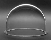 JMX 3.5 Inch Acrylic Highspeed Webcam Clear Camera Dome Cover Security Camera Housing