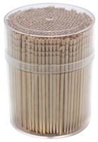 Wood Toothpick 100% All Natural Round Wooden Toothpicks 2.6 Inch 1 Pack of 500 ct