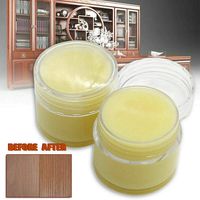 Wildtrest 50g Natural Beeswax Polish Organic Wax Oil Wood Furniture Waxing Maintenance Wood Conditioners, Waxes & Oils