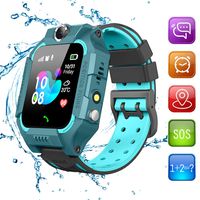 Beacon Pet Kids Smart Watches for Girls Boys with GPS Tracker SOS Call Alarm Clock Camera Touch Screen Sport Intelligent Smartwatch HD Spy Safety Phone Watch for Kid Birthday Gift (Green)