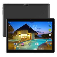 Android Tablet 10 inch Unlocked Widescreen Tablet Dual Sim Sard Slots, 10.1" Andriod Tablet PC Dual Camera Quard-Core Processor, 32GB Storage Unlocked