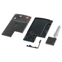 Key Fob Keyless Entry Remote Shell Case & Pad fits Mazda CX-7 CX-9 Smart Card 2007 2008 2009 (BGBX1T458SKE11A01)