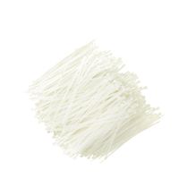 Cable Ties, Saim Nylon Self Locking Wire Cable Zip Tie Fastener 4.7", 120mm x 3mm, White, 1000 Pcs