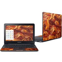 Mightyskins Skin Compatible with Samsung Chromebook 3 11.6" - Bacon | Protective, Durable, and Unique Vinyl Decal Wrap Cover | Easy to Apply, Remove, and Change Styles | Made in The USA