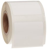 Brady CL-917-122 I.D. PRO Plus, LS2000 and BradyMarker XC Plus 1.5" Width x 1.25" Height, B-122 Tamper-Evident Paper, Matte Finish White Label (250 per Roll)