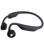 Lian LifeStyle Premium Bone Conduction Headphones Lightweight & Waterproof w/Mic & Bluetooth. Wireless Over Ear Headset for Adults and Kids, Suitable for Sports, Gaming, Travel or Office (Ink Blue)