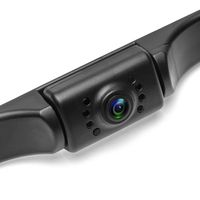 Podofo License Plate Backup Camera 150° View Angle Rear View Camera with 7 LED Lights Night Vision Waterproof Reversing Camera