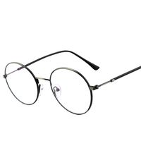 GQUEEN Blue Light Blocking Computer Glasses,Anti Glare Eye Fatigue with Retro Round Circle Metal Frame,GQ40