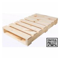 Crates and Pallet Half Pallet, New Wood