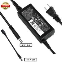 65W AC Charger for Dell Inspiron 3567 i3567 15 Laptop with 5Ft Power Supply Adapter Cord