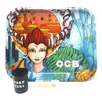 OCB Rolling Tray Large Artist with OCB Sophistique Rolling Papers