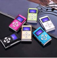 edited Monochrome Screen Button Plug-in Card MP3 Charging Portable Mini Music Player