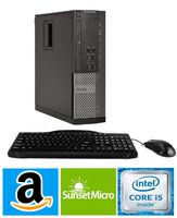 Dell Optiplex 990 SFF Desktop Computer Tower PC (Intel Core i5 3.1 GHz, 8GB Ram, 500GB HDD, WiFi, DVD-RW, Keyboard Mouse) 19in LCD Monitor Brands Vary, Windows 10 (Renewed)