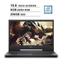 2019 Dell G5 15 5590 15.6 Inch FHD Gaming Laptop (9th Gen Intel Quad Core i5-9300H up to 4.1 GHz, 8GB RAM, 256GB SSD, NVIDIA GeForce GTX 1650, Bluetooth, WiFi, HDMI, Windows 10) (Black)