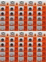 50 x CR1620 3 Volt Lithium Coin Cell Batteries
