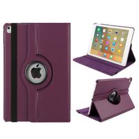 Jennyfly 360 Degree Rotating Protective Case for iPad Pro 10.5, Multiple Viewing Angles,with Card Slots Ultra Lightweight Standing for iPad Pro 10.5 - Purple