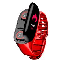 BITUBITU M1 AI Smart Watch Wristband Bluetooth Earphone Two in One Sports Bracelet Fitness Tracker Heart Rate Monitor