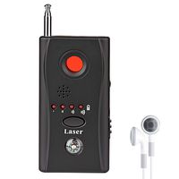 Bug Detector, RF Anti-Spy Wireless Detector,Hidden Camera Pinhole Laser Lens GSM Device Finder,Full-Range All-Round Portable Detector for Eavesdropping (rf Detector)