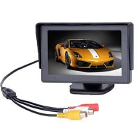 GBSELL 4.3' TFT LCD Color Car Rearview Monitor Reverse Backup Camera DVD GPS