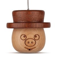 Relassy Wooden Portable Speaker, Mini Wireless Bluetooth Speaker for Home Outdoor Travel Compatible with iPhone iPad Android Samsung Tablet and More