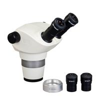OMAX 6X-200X Binocular Zoom Stereo Microscope Body+2X Barlow Lens