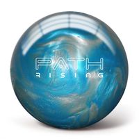 Pyramid Path Rising Bowling Ball (Aqua/Silver, 12 LB)